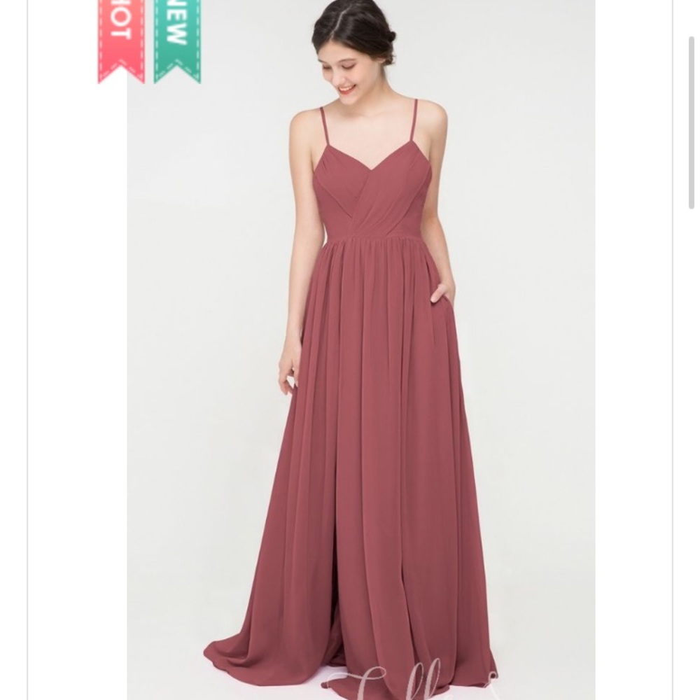Tulle & Chantilly Bridesmaid Dress -Canyon Rose